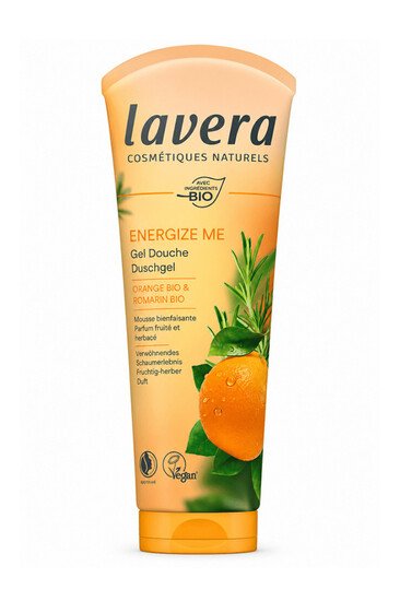 Gel Douche - Orange & Romarin - Energize Me - Lavera