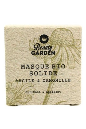 Masque Solide Apaisant à l'Argile & Camomille - Beauty Garden