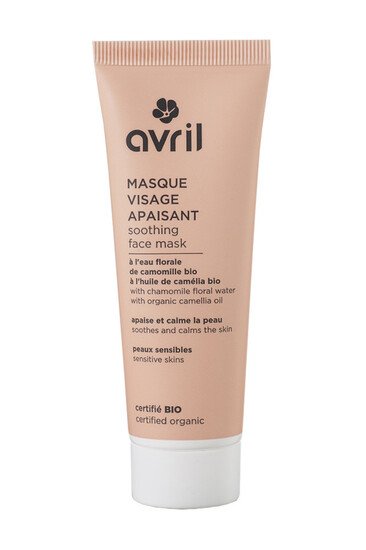 Masque Visage Apaisant Bio - Avril