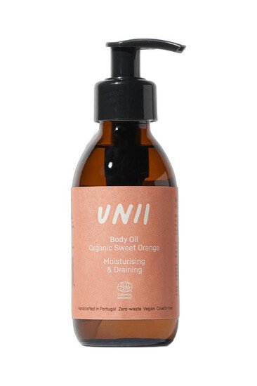 Huile Corporelle à l'Orange Douce - Drainante & Hydratante - Unii - 50ml
