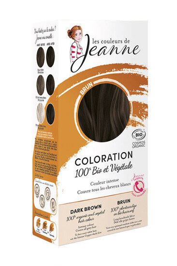 Coloration Poudre Bio & 100% Végétale - Les Couleurs de Jeanne