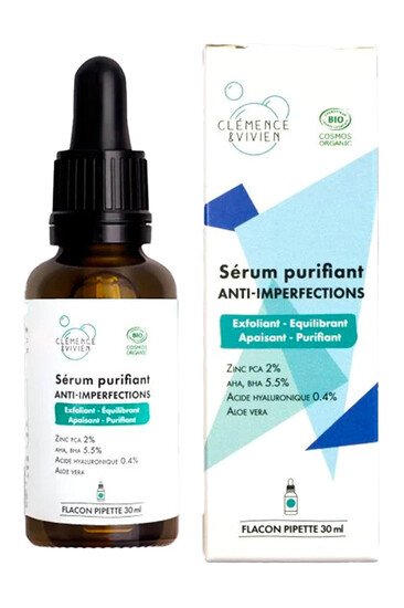 Sérum Purifiant Anti-imperfections - Clémence & Vivien