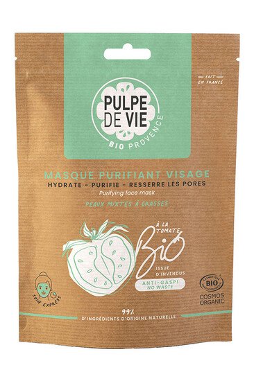 Masque Tissu Visage Bio [Im]perfection - Pulpe de Vie