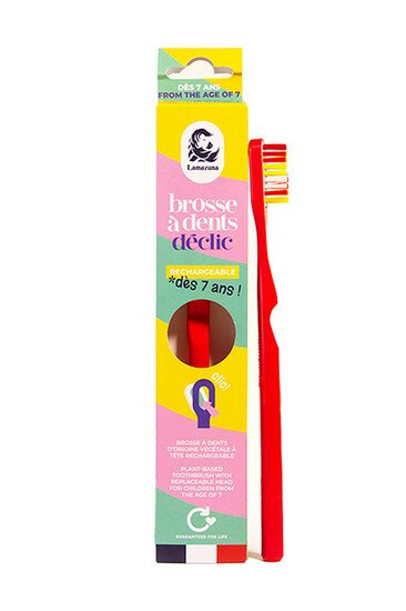 Brosse à Dents Rechargeable Enfant - Lamazuna - Jaune