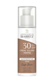 Crème Solaire Visage Teintée SPF30 - Laboratoires de Biarritz