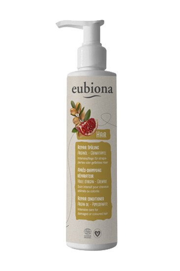 Après-Shampoing Réparateur - Huile d'Argan & Grenade - Eubiona