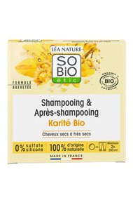 Shampoing & Après-shampoing Solide - Karité - SO BIO étic