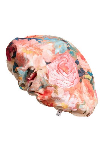 Bonnet de Soin Capillaire - Akhaia - Fleuri
