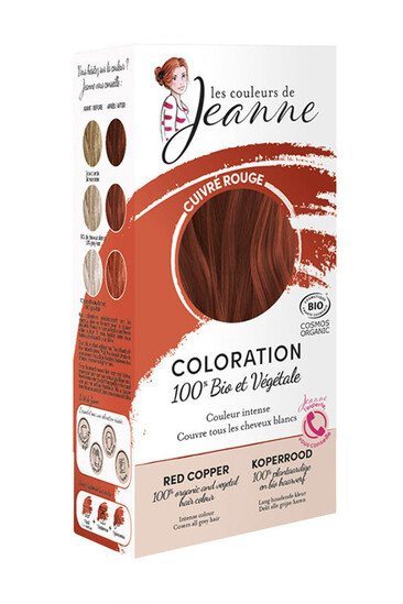 Coloration Poudre Bio & 100% Végétale - Les Couleurs de Jeanne