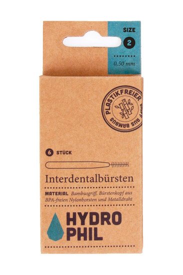 Brossette Interdentaire en Bambou - Hydrophil