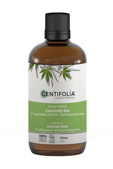 Huile Végétale Bio Chanvre - Anti-Dessèchement - Centifolia