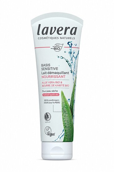 Lait Démaquillant Nourrissant - Basis Sensitiv - Lavera