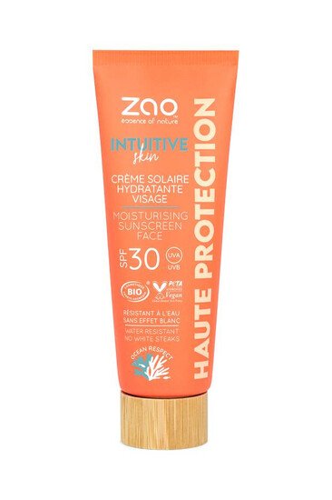 Crème Solaire Visage Hydratante Bio - Zao -SPF30