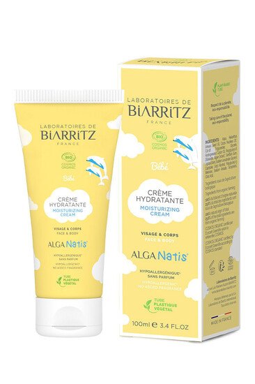 Crème Hydratante Bio Bébé - Laboratoires de Biarritz