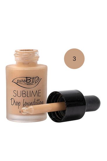 Fond de Teint "Sublime Drop" Bio & Vegan - Teinte 06Y - Purobio
