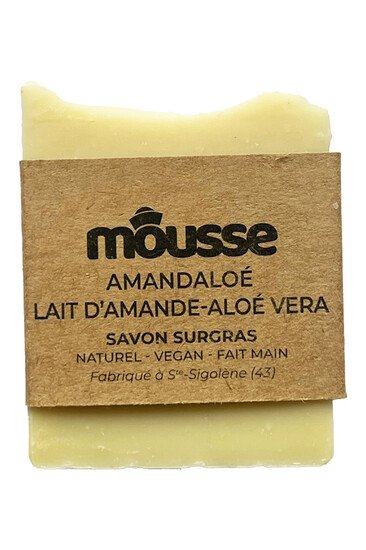 Savon Amandaloé - Lait d'Amande & Aloe Vera - Mousse