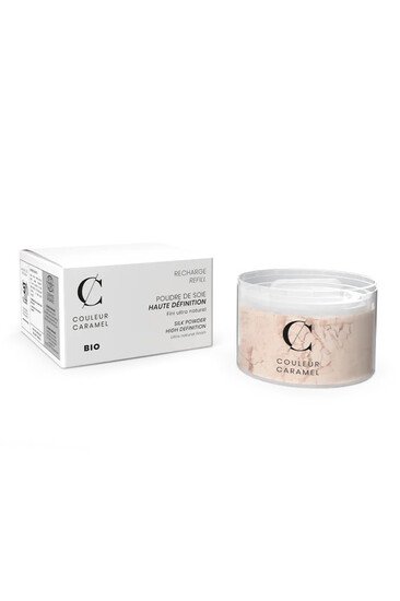Poudre de Soie Bio Haute Définition - Couleur Caramel
