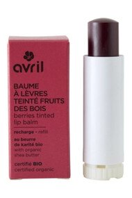 Baume à Lèvres Teinté Rechargeable - Avril - Fruits des Bois