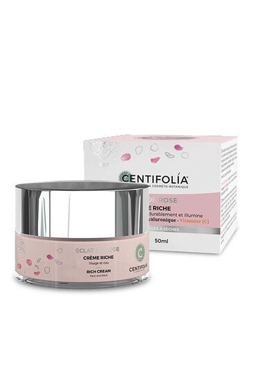 Crème Riche Bio - Éclat de Rose - Centifolia