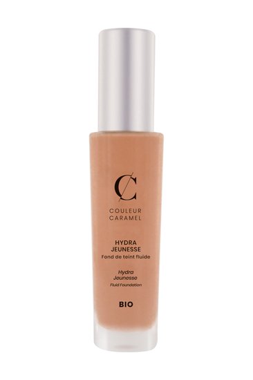 Fond de Teint Fluide Bio Hydra Jeunesse - Couleur Caramel