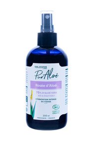 Rosée d'Aloé Bio - 76% Aloe Vera - Pur Aloé