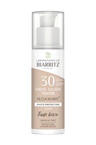 Crème Solaire Visage Teintée SPF30 - Laboratoires de Biarritz