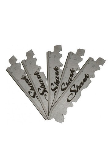 Lot de 5 demi-lames pour Shavette - Shark