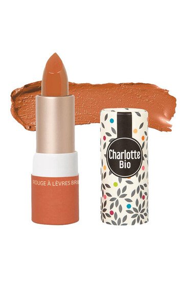 Rouge à Lèvres Brillant - Charlotte Bio - Corail